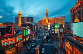 Las Vegas gaming revenue impact factors