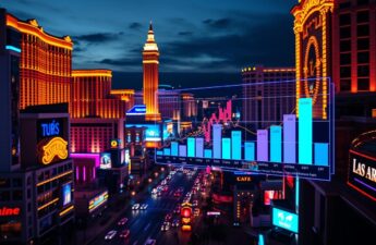 gaming revenue segment breakdown las vegas