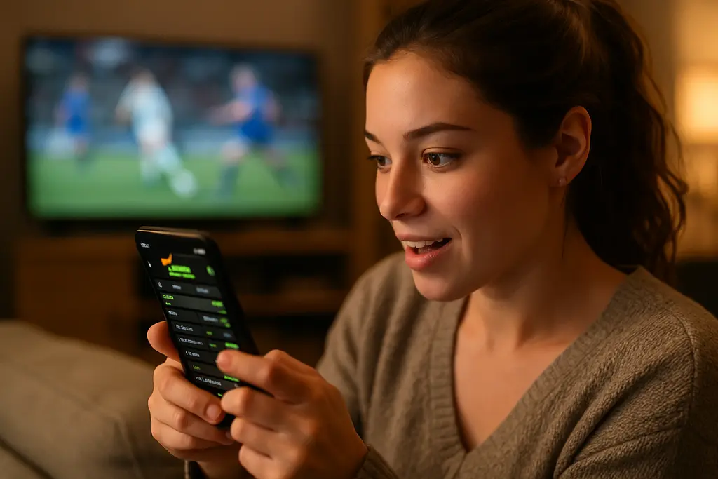 DraftKings Super App on a phone beside responsible gaming controls