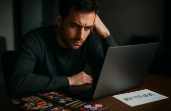 Pennsylvania Self-Exclusion tools shown on a mobile gambling account screen
